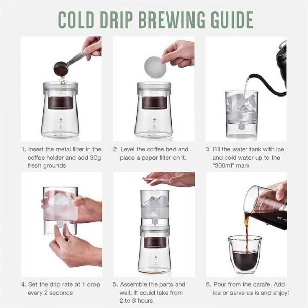 Soulhand Cold Brew Coffee Maker Ice Drip 350ml Household Products Kitchenwares Others Household New Arrivals 71_TAlunQNL._AC_SL1500_720x