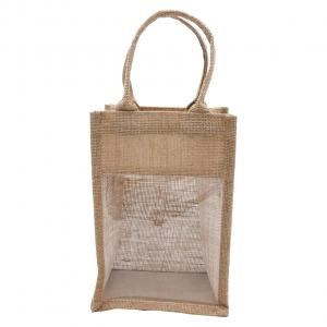 Jute Bag with Window Tote Bag / Non-Woven Bag Bags New Arrivals Jute-Bag-BROWN-1-1536x1536