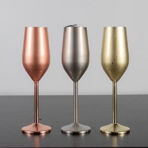 Noble Stainless Steel Champagne Glasses Household Products Others Household New Arrivals HDO1015-01