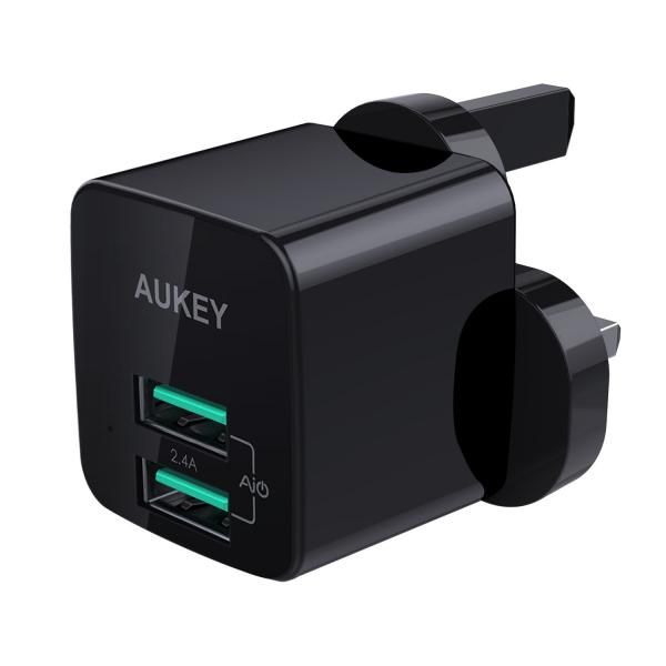 Aukey PA-U32 2 Port 4.8A Wall Charger Electronics & Technology Computer & Mobile Accessories New Arrivals PA-U32-1_1_1024x10242x