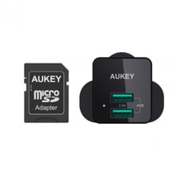 Aukey PA-U32 2 Port 4.8A Wall Charger Electronics & Technology Computer & Mobile Accessories New Arrivals PA-U32-2_2_110x1102x