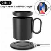 Thermostatic mug with wireless charger Electronics & Technology Household Products Other Electronics & Technology Drinkwares New Arrivals 微信图片_20220314155140