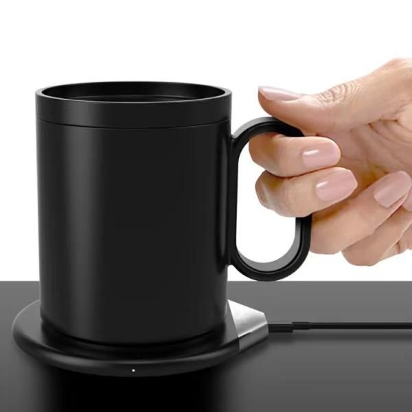 Thermostatic mug with wireless charger Electronics & Technology Household Products Other Electronics & Technology Drinkwares New Arrivals 微信图片_20220314155201