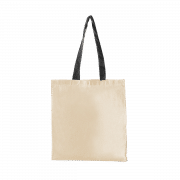 Two Side Color Tote Bag Tote Bag / Non-Woven Bag Bags Earth Day TNW1039_BlackHD-beige