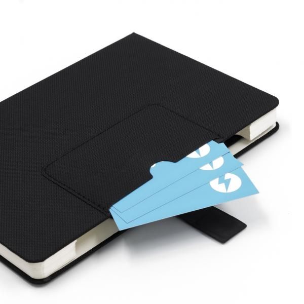 Brand Charger Noty Deluxe Eco Office Supplies Notebooks / Notepads New Arrivals BrandchargerNotyDeluxeEcoangledclosedcardholder