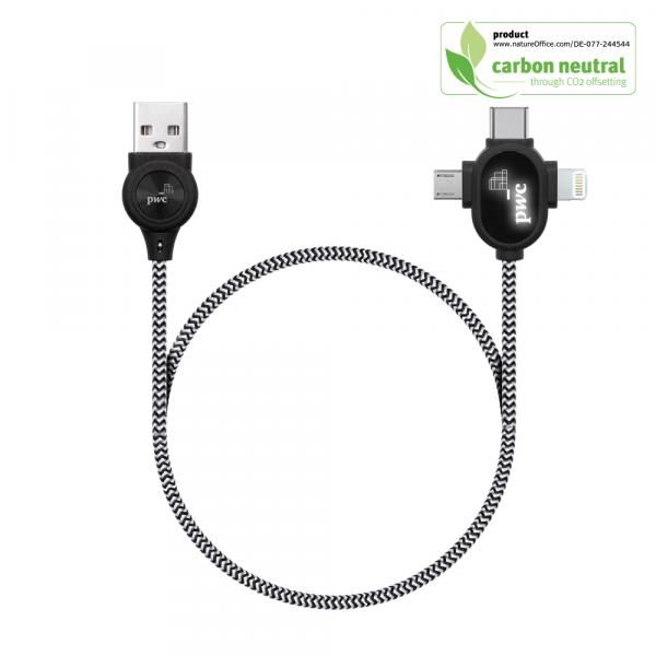 BND218 LipaNoi, 3 in 1 charging and data cables  Electronics & Technology New Arrivals Cables / Adaptors bnd218master-pwc-1