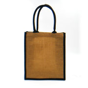Portrait Jute Bag  Tote Bag / Non-Woven Bag Bags Best Deals Portrait-Jute-Bag-BS1019BLK