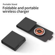 3-in-1 Transparent Foldable Magnetic Dual 15W+15W Wireless Charger Electronics & Technology New Arrivals Powerbanks / Chargers EMP1105-5e