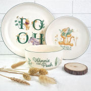 Disney Winnie The Pooh Collection - 3pcs Ceramic Dinnerware Set  Household Products Kitchenwares New Arrivals ntuc-x-winnie-the-pooh-ceramic-dinnerware-set
