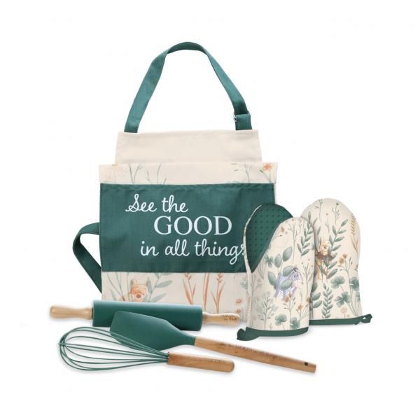 Disney Winnie The Pooh Collection - 6pcs Apron with Baking set  Household Products Kitchenwares Others New Arrivals Licensed Products winnie-the-pooh-fairprice-10-1536x1536