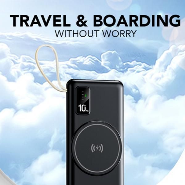 F-810 Wireless Charging 4 X Built In Cable + 2 Usb Powerbank  Electronics & Technology New Arrivals Powerbanks / Chargers 13