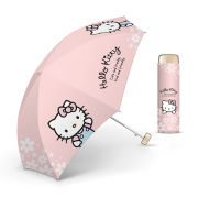 SANRIO HELLO KITTY COLLECTION - FOLDABLE LIGHTWEIGHT UMBRELLA Umbrella Foldable Umbrellas New Arrivals Licensed Products UMF1272-PIK
