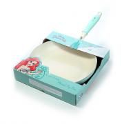 DISNEY PRINCESS POT COLLECTION - 28CM ARIEL FRY PAN  Household Products Kitchenwares New Arrivals Licensed Products HKO1127-TUR-2