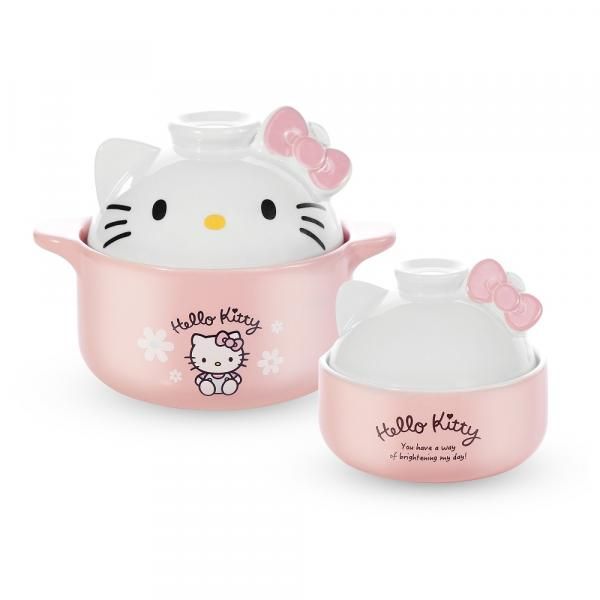 SANRIO HELLO KITTY COLLECTION - 1.2L STEAM POT WITH 1PC BOWL  Household Products Kitchenwares New Arrivals Licensed Products HKO1331-PIK