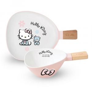 DISNEY HELLO KITTY COLLECTION - BAMBOO HANDLE SERVING SET 2PCS  Household Products Kitchenwares New Arrivals HKP1057-PIK.jpg