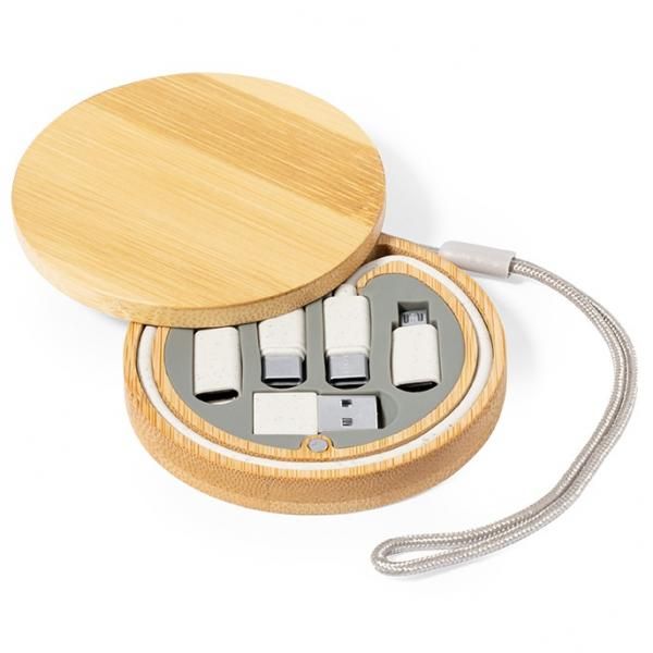 Wooden Charger Kit  Electronics & Technology New Arrivals Cables / Adaptors EMO1172-5