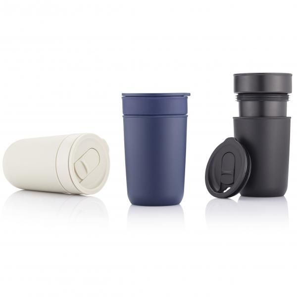 Ceramic Tumbler with PP Sleeve  Household Products Drinkwares New Arrivals Tumblers HDT1030-01