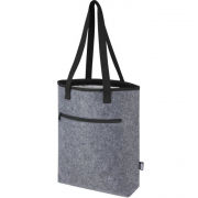 Reclaim GRS Recycled Two-Tone Zippered Tote Bag 15L  Tote Bag / Non-Woven Bag Bags New Arrivals TNW1063-01.jpg