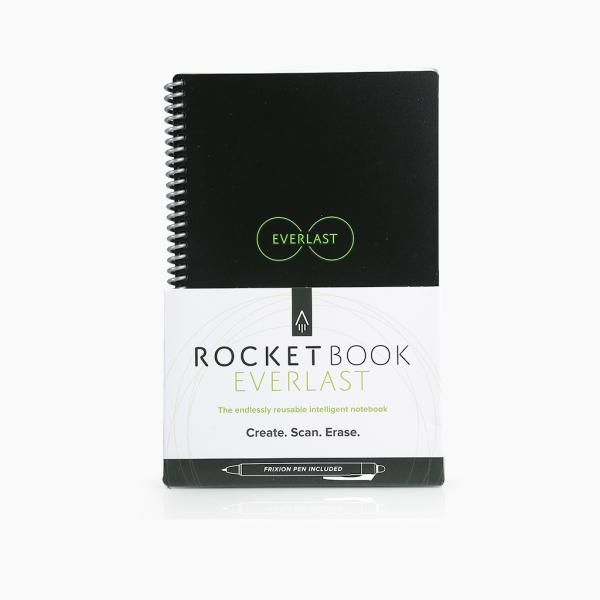 Rocketbook Everlast - Executive (Retail) Office Supplies Notebooks / Notepads Crowdfunded Gifts Earth Day ZNO1034-PKGHD