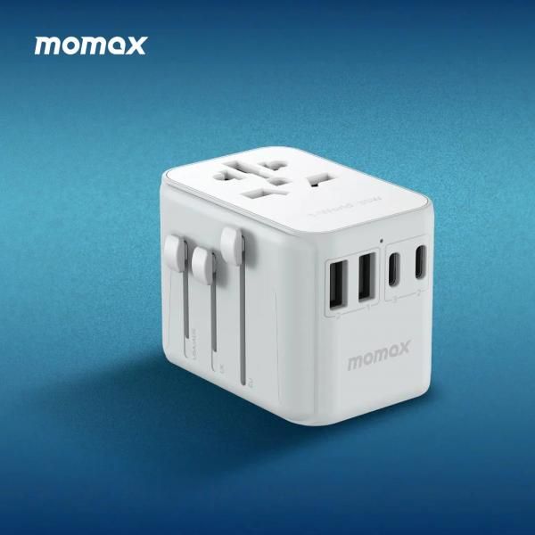 Momax 1-WORLD PD 35W 5-Port + AC Travel Adapter  Electronics & Technology New Arrivals Travel Adaptors EGT1033-04.jpg