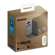 Momax 1-WORLD PD 100W GaN 4-Port + AC Travel Adapter  Electronics & Technology New Arrivals Travel Adaptors EGT1034-02.jpg