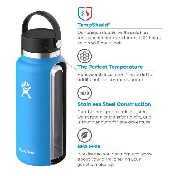 Hydro Flask 32 Oz Wide Mouth W/ Flex Cap  Household Products Drinkwares New Arrivals Flasks HDF1032-6.jpg