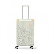 Disney Princess 24 Inch Trolley Cabin Luggage  Travel Bag / Trolley Case Licensed Products TTC1030-WHTTrolleyWhite