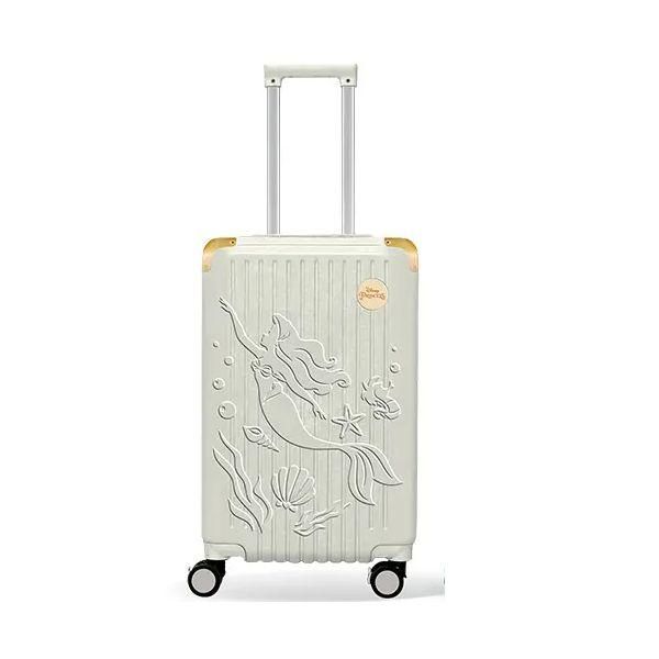 Disney Princess 24 Inch Trolley Cabin Luggage  Travel Bag / Trolley Case Licensed Products TTC1030-WHTTrolleyWhite