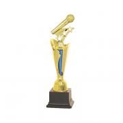 OF061BLB Microphonel Gold Trophy Awards & Recognition Trophy Largeprod1654