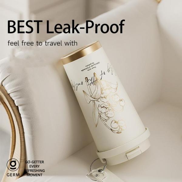GERM Flower Collection Lily of the valley Shining Vacuum Tumbler  Household Products Drinkwares New Arrivals Tumblers HDT1046-03.jpeg