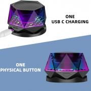 Magnetic Diamond Bluetooth Speaker  Electronics & Technology New Arrivals Speakers EMS1116-02.jpg