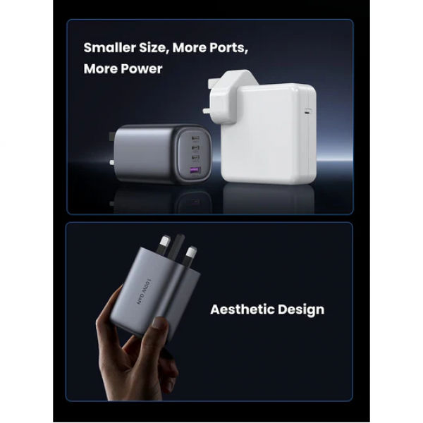 UGREEN Nexode 100W GaN Wall Charger 4-Ports  Electronics & Technology New Arrivals Powerbanks / Chargers EMP1137-06.png