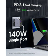 UGREEN Nexode 140W GaN Wall Charger 3-Ports with 1.5m USB C/C Cable  Electronics & Technology New Arrivals Powerbanks / Chargers EMP1138-02.png