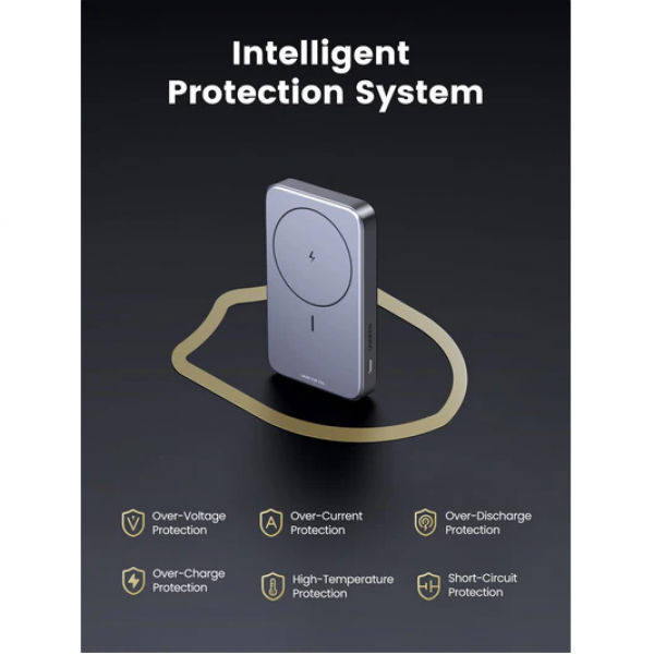 UGREEN 15W 10000mAh Magsafe Wireless Power Bank  Electronics & Technology New Arrivals Powerbanks / Chargers EMP1139-06.png