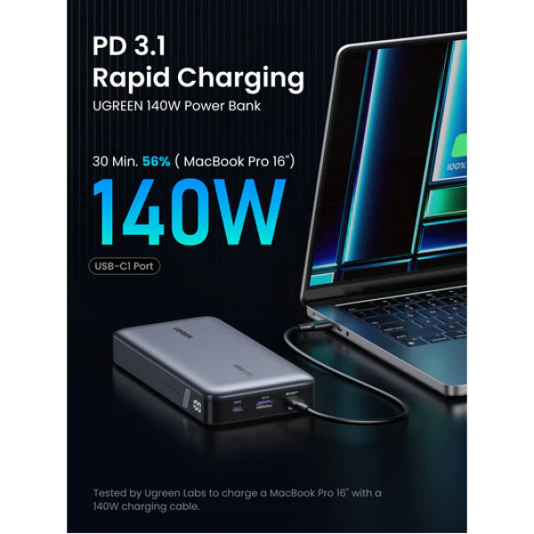 UGREEN Nexode Power Bank 25000mAh 145W  Electronics & Technology New Arrivals Powerbanks / Chargers EMP1140-02.png