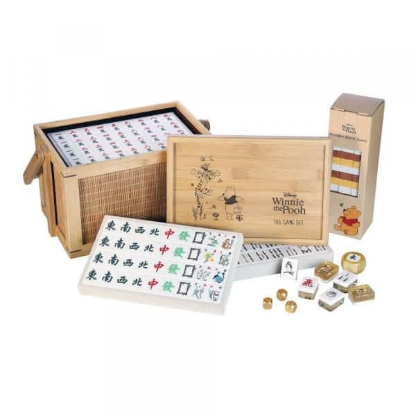 WINNIE Family Tile Game with JENGA Set Recreation Games & Festive Products Toys New Arrivals Licensed Products RGD1037-WODWTP_Mahjong-compressed