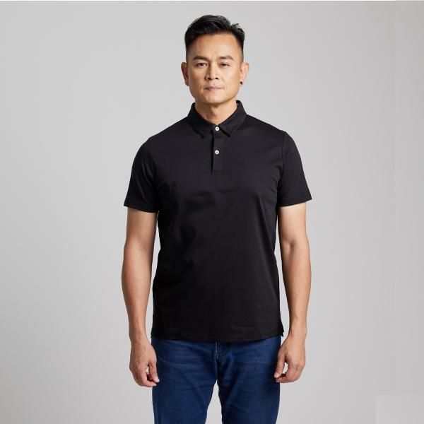 Shevron Pima Cotton Polo Shirt  Apparel New Arrivals Polo Shirt 01.jpg