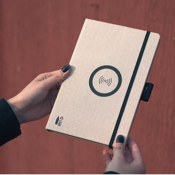 Wireless Charging Notebook  Office Supplies New Arrivals Notebooks / Notepads Eco-friendly Gift 5.jpg