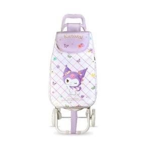 Kuromi Shopping Grocery Trolley  Travel Bag / Trolley Case Other Bag Bags New Arrivals Licensed Products TTC1035-PUR-compressed.jpg