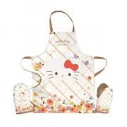 Hello Kitty Apron with Mitten Set 3Pcs  Household Products Kitchenwares Others Household New Arrivals Licensed Products SAO1027-WHT-compressed