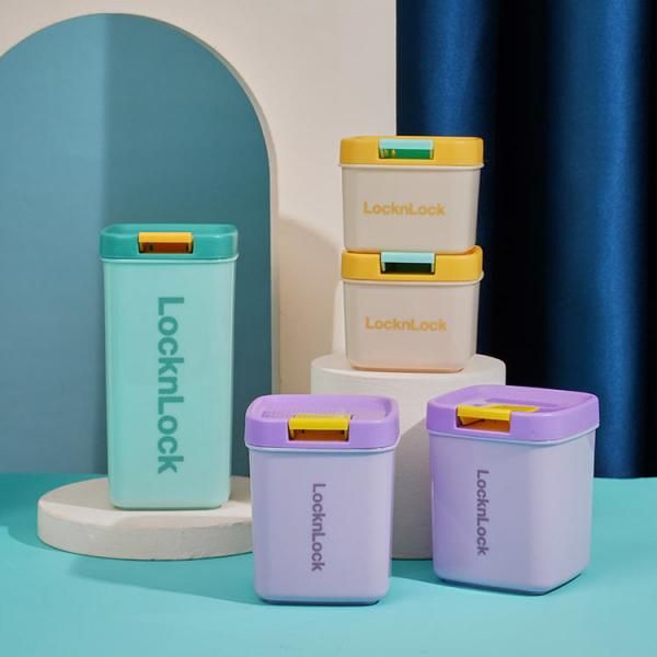 Lock & Lock Fun Sealing Canister Set  Household Products Kitchenwares Others Household New Arrivals Lunch Boxes HKF1030-01.jpg
