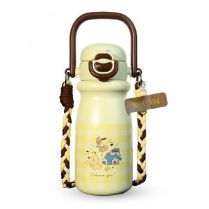 POKEMON 580ml Vacuum Flask  Household Products Drinkwares New Arrivals Bottles / Flasks / Tumblers HDF1097-YLWPOKEMON580mlVacuumFlaskYellow.jpg