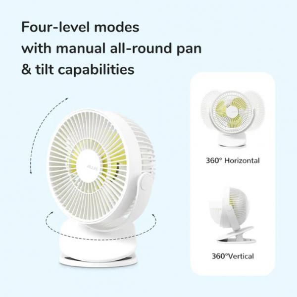 Jisulife Clip-on Desk Fan  Electronics & Gadgets Gadget New Arrivals EGF1031-04.jpg