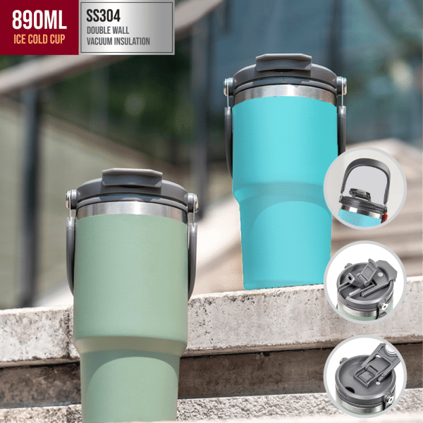 TC8902B - FROSTY Vacuum Tumbler 890ML  Household Products Drinkwares New Arrivals Bottles / Flasks / Tumblers HDT1088-01.png