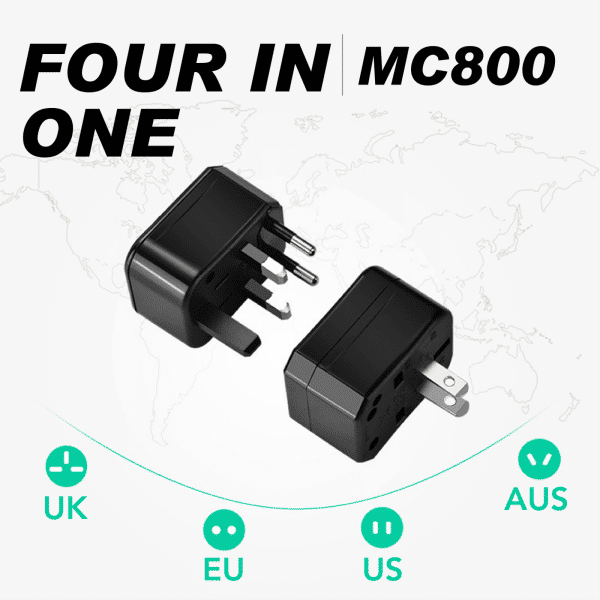 MC800 Travel Adaptor - Come With Plastic Box  Electronics & Gadgets New Arrivals Adaptors EGT1038-07.png
