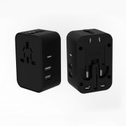 MC801 Travel Adaptor - 2U + 1C - 3.0A Fast Charge  Electronics & Gadgets Travel & Outdoor Accessories Other Travel & Outdoor Accessories New Arrivals Adaptors EGT1040-07.png