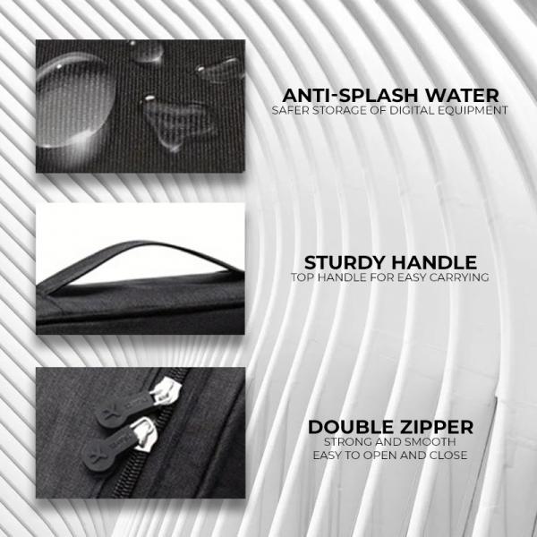 Travel Gadget Pouch - Large  Small Pouch Travel & Outdoor Accessories Other Travel & Outdoor Accessories Bags New Arrivals OHT1011-05.jpg