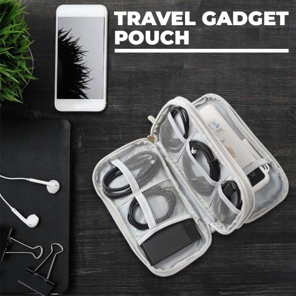 Travel Gadget Pouch - Double Layer  Small Pouch Travel & Outdoor Accessories Other Travel & Outdoor Accessories Bags New Arrivals OHT1010-01.jpg