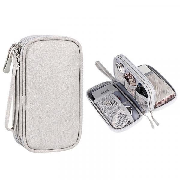 Travel Gadget Pouch - Double Layer  Small Pouch Travel & Outdoor Accessories Other Travel & Outdoor Accessories Bags New Arrivals OHT1010-02.jpeg
