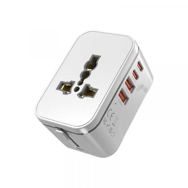 Travel Adaptor - 2U  Electronics & Gadgets Travel & Outdoor Accessories Other Travel & Outdoor Accessories New Arrivals Adaptors EGT1046-04.jpg